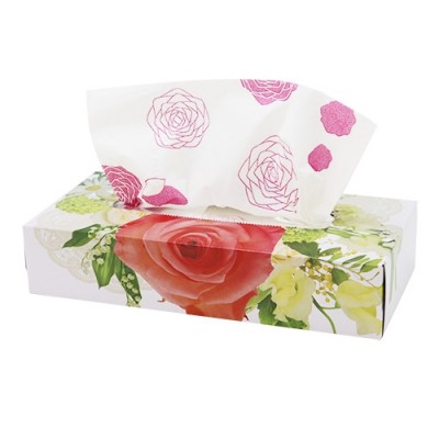 Japan Box Facial Tissue Rose 120 W Wholesale